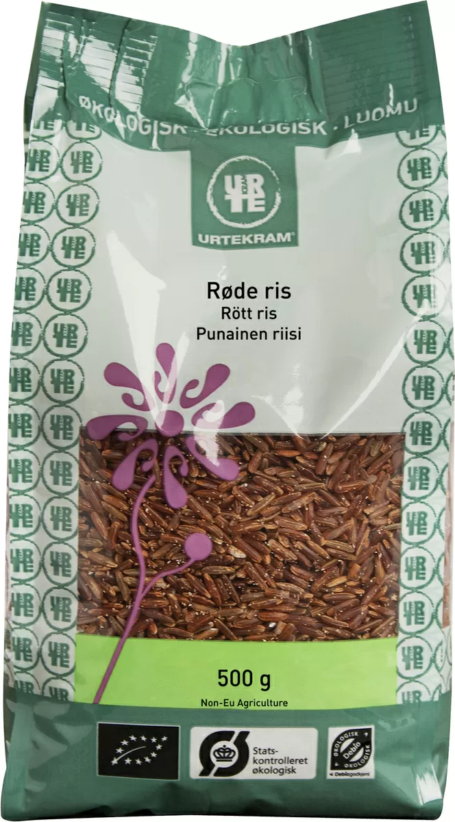 Urtekram Ris Røde Ø - 500 g.