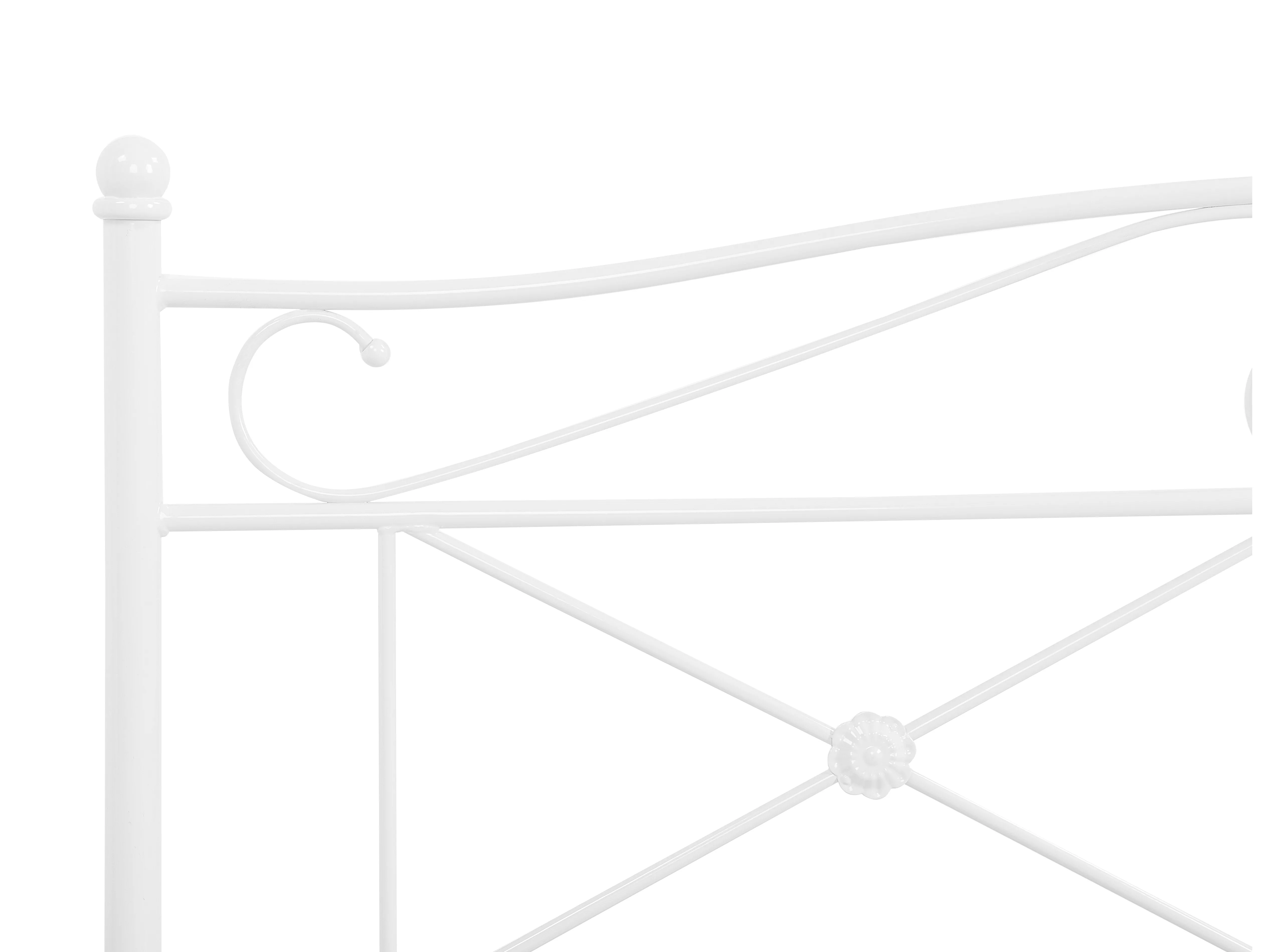 Bed Metaal RODEZ 160 x 200 cm Wit