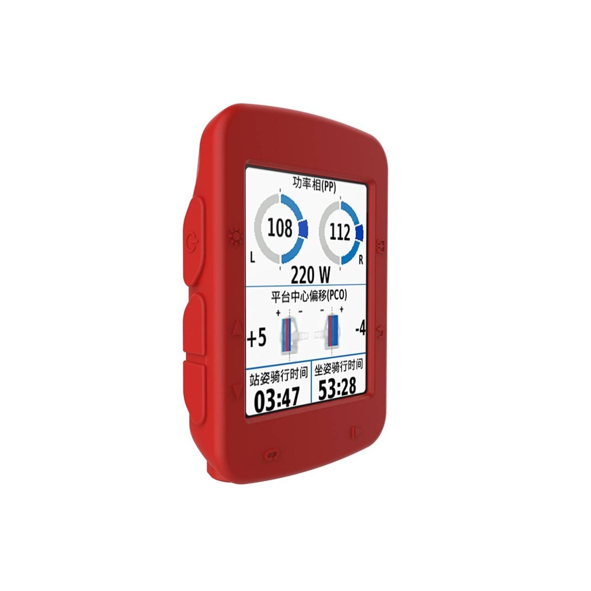 Silikon deksel Garmin Edge 520 Plus - Rød
