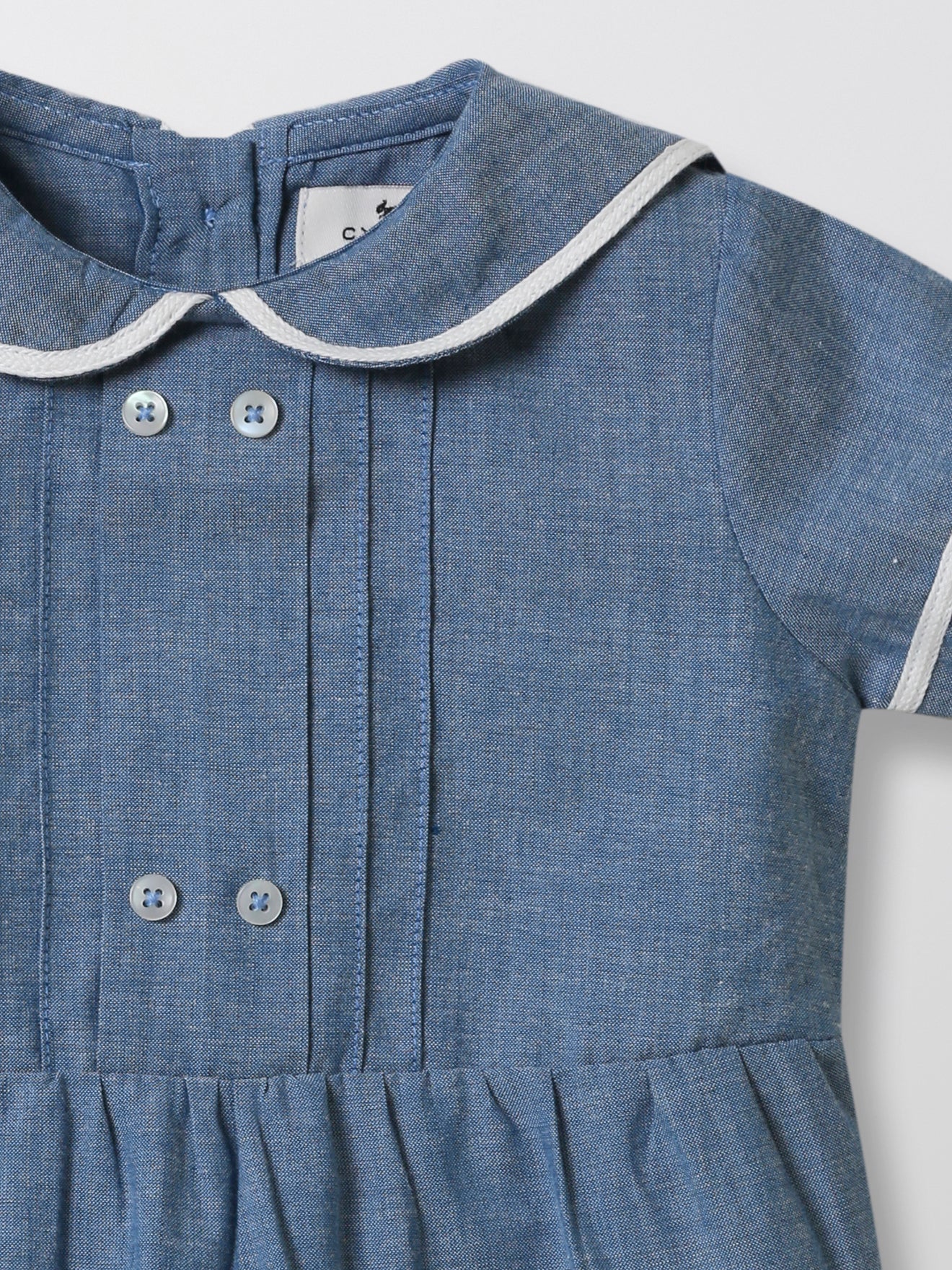 Combinaison Bébé col marin