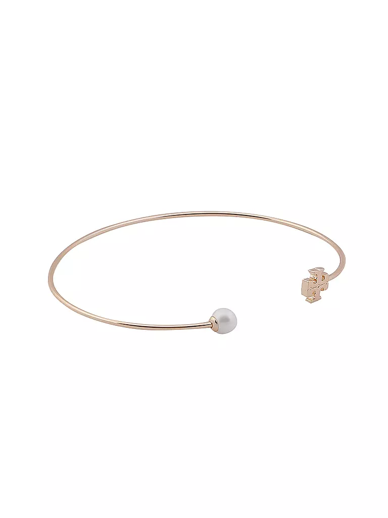 TORY BURCH Armband KIRA PEARL CUFF gold