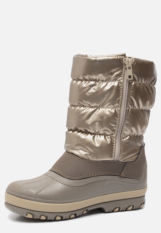 Antartica Snowboots Beige Textiel