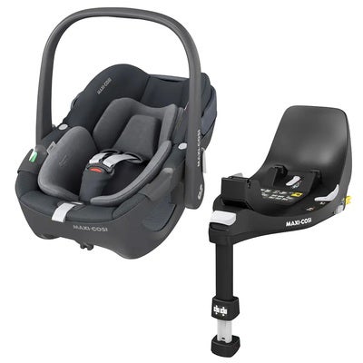 Maxi-Cosi Pebble 360 Babybilstol inkl. FamilyFix 360 Base, Essential Graphite