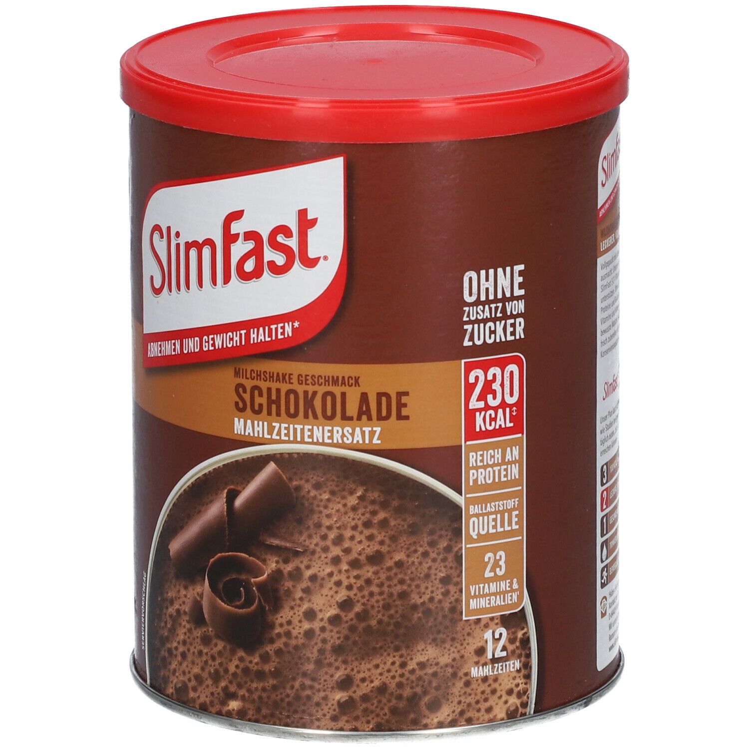 Slim Fast Milchshake-Pulver Schokolade