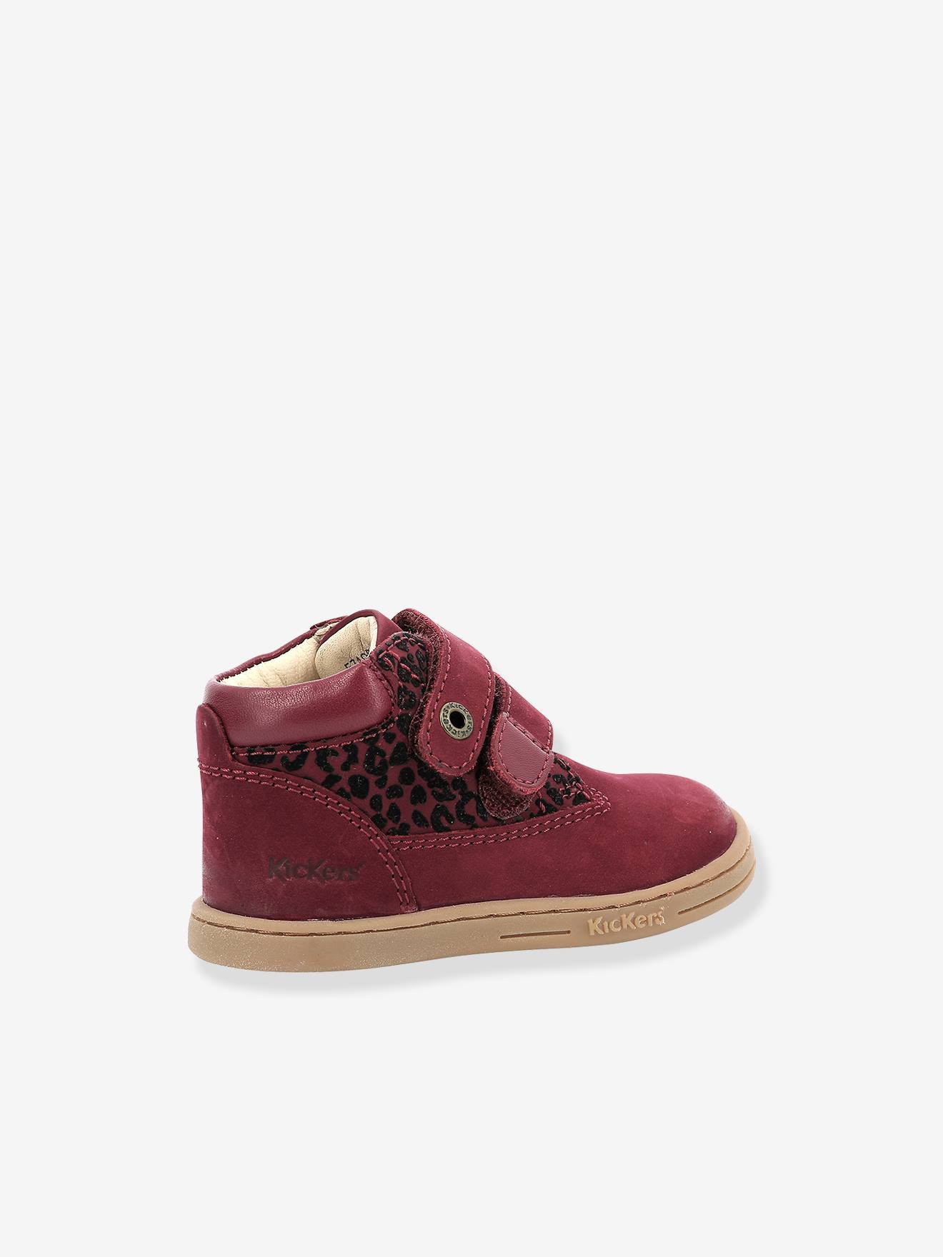 Botas Tackeasy KICKERS® lisas azul-escuras para bebê menino
