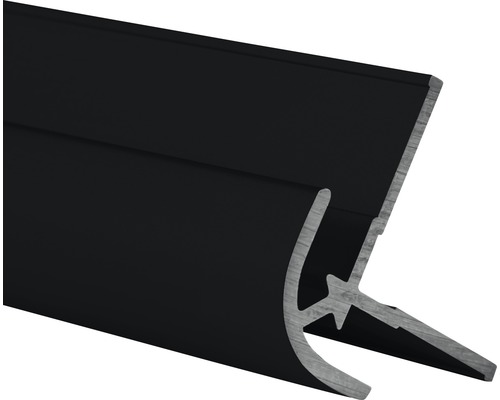 Decodesign hoekverbinder op hoek 2100 mm zwart