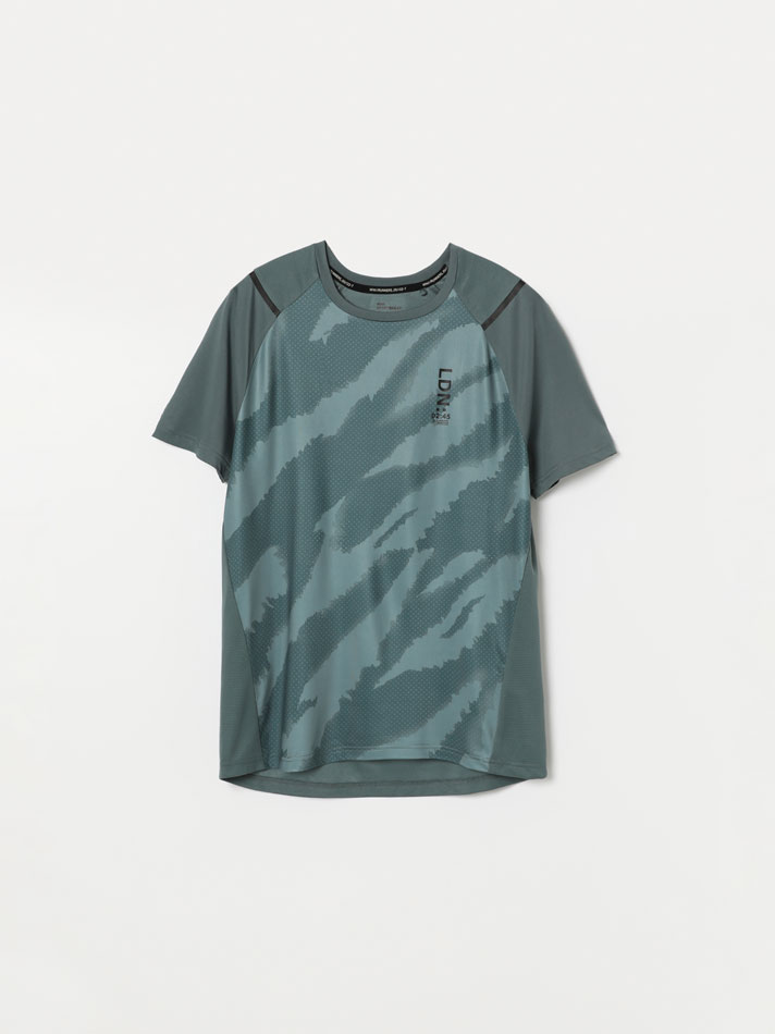 Camiseta esportiva técnica feminina - Verde Caça