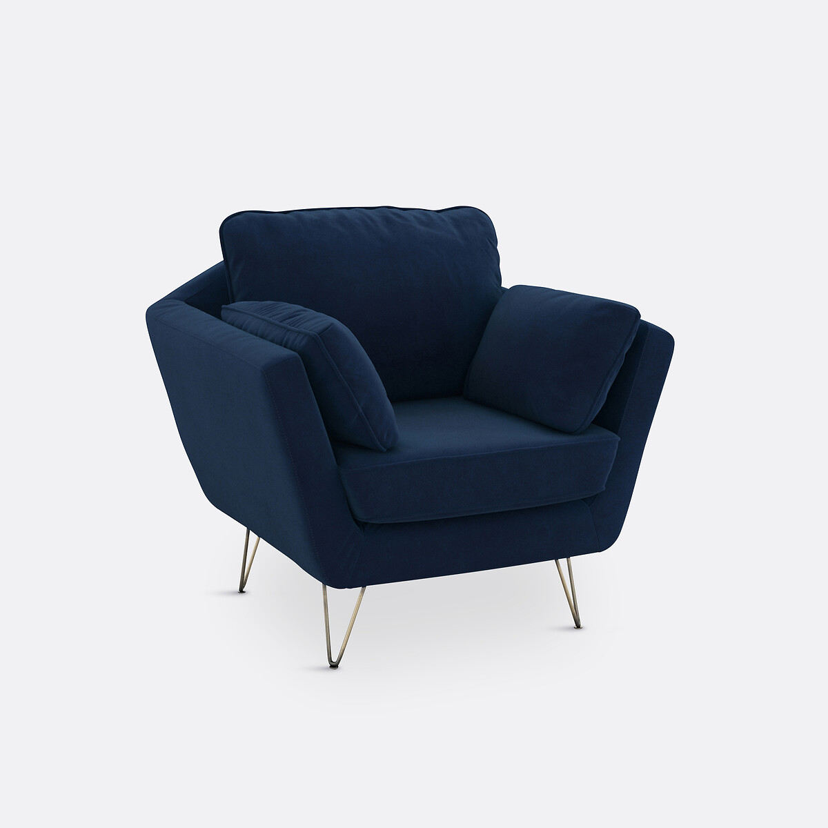 LA REDOUTE INTERIEURS<br>Poltrona Topim Fluweel