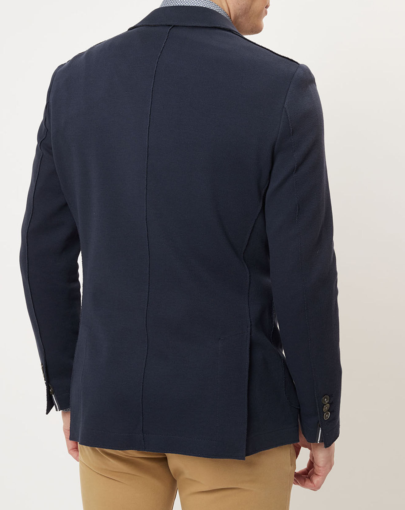 Marc O'Polo Veste en jersey regular fit bleu marine