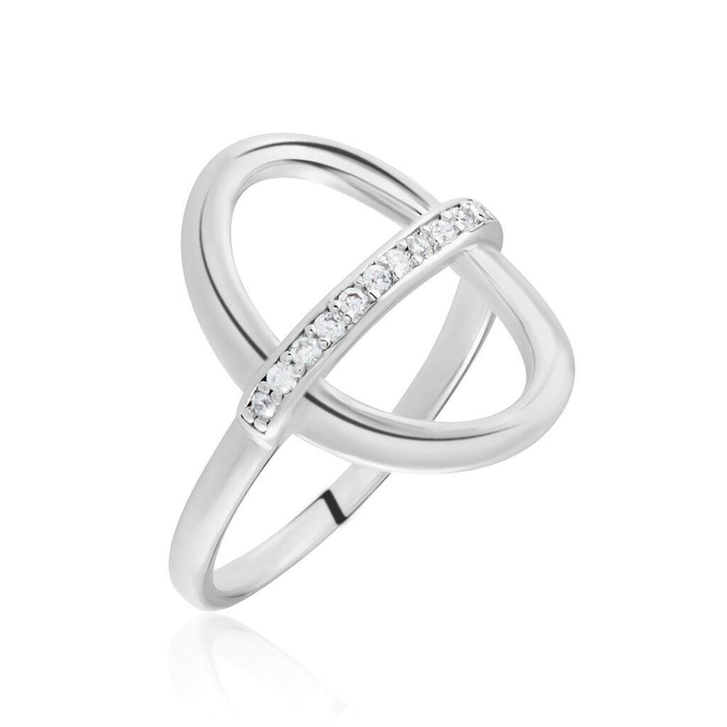 Bague Sabri Argent Oxydes De Zirconium