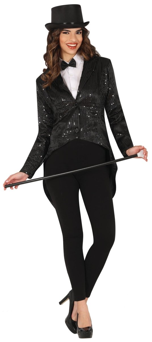 Zwarte Blazer Dames Pailletten