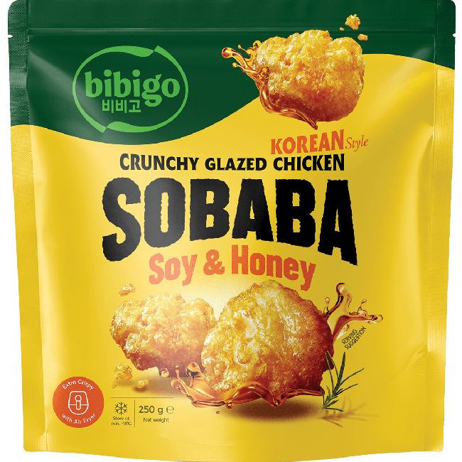 Bibigo Koreaanse Stijl Sobaba Kip Soja & Honing Smaak 250g