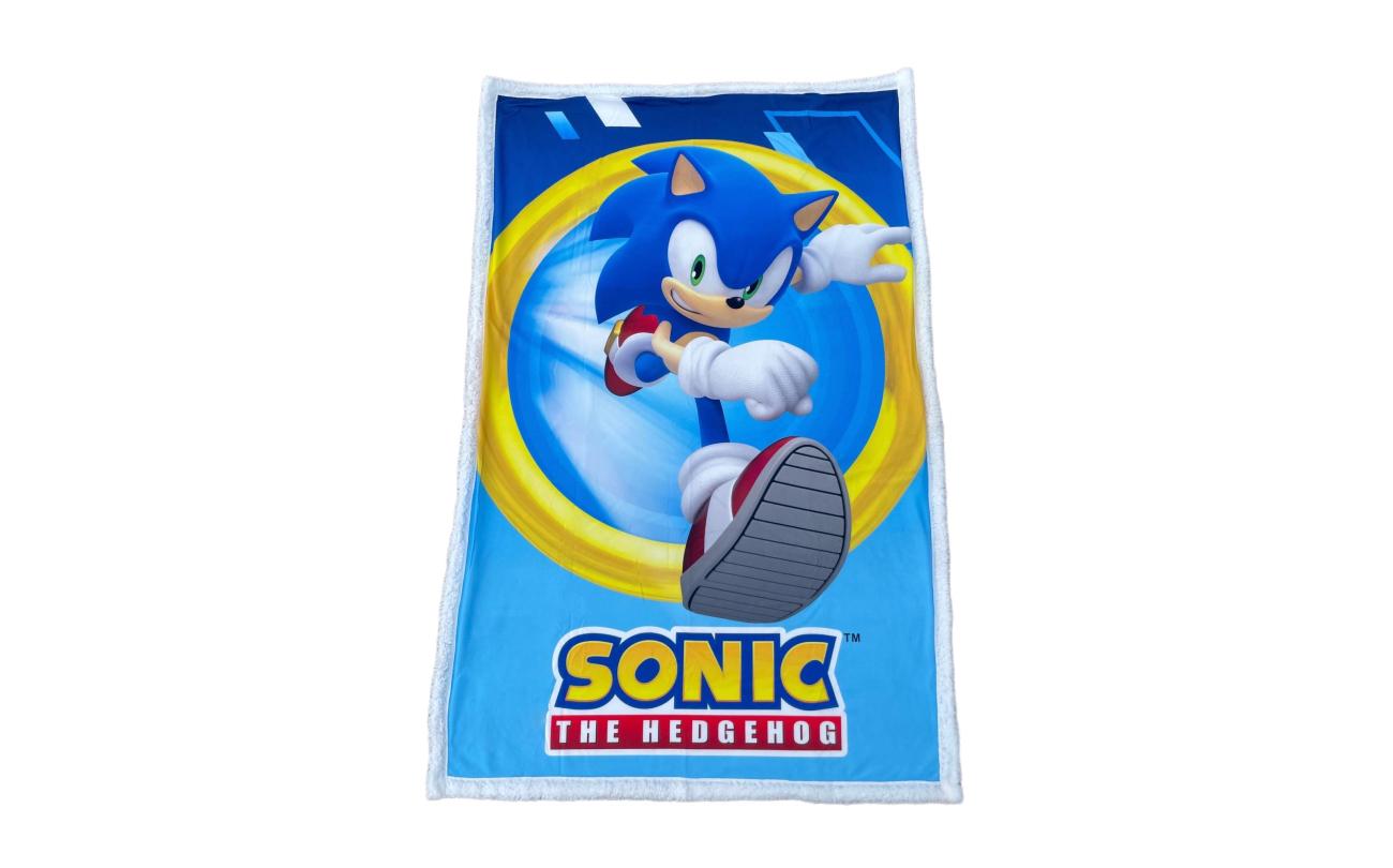Sonic fleeceplaid 100x150cm