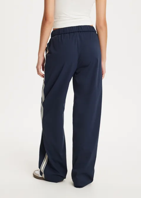 Trackpants met streep blauw (BLW.D)