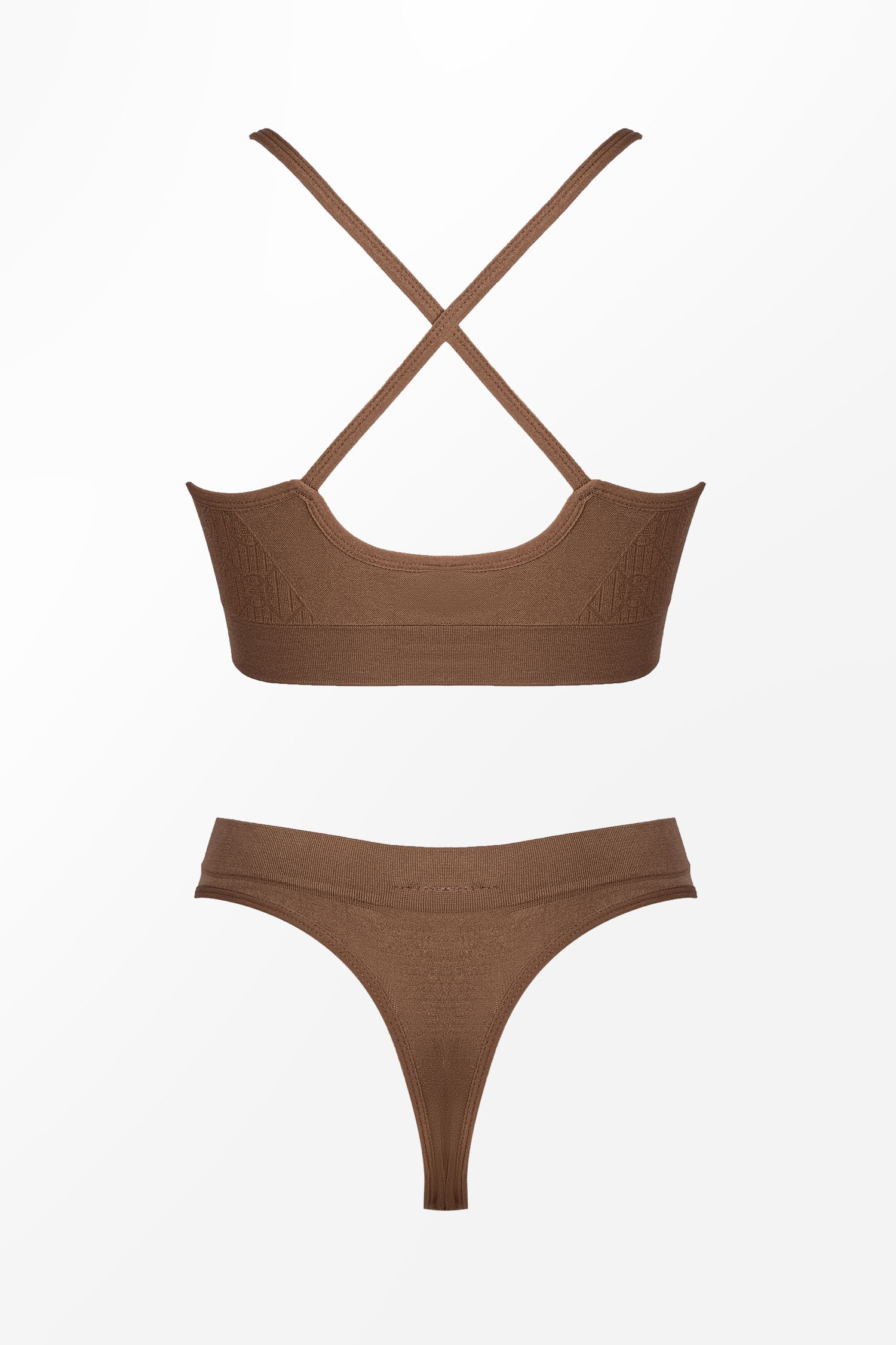 Sous-vêtement avec taille standard marron