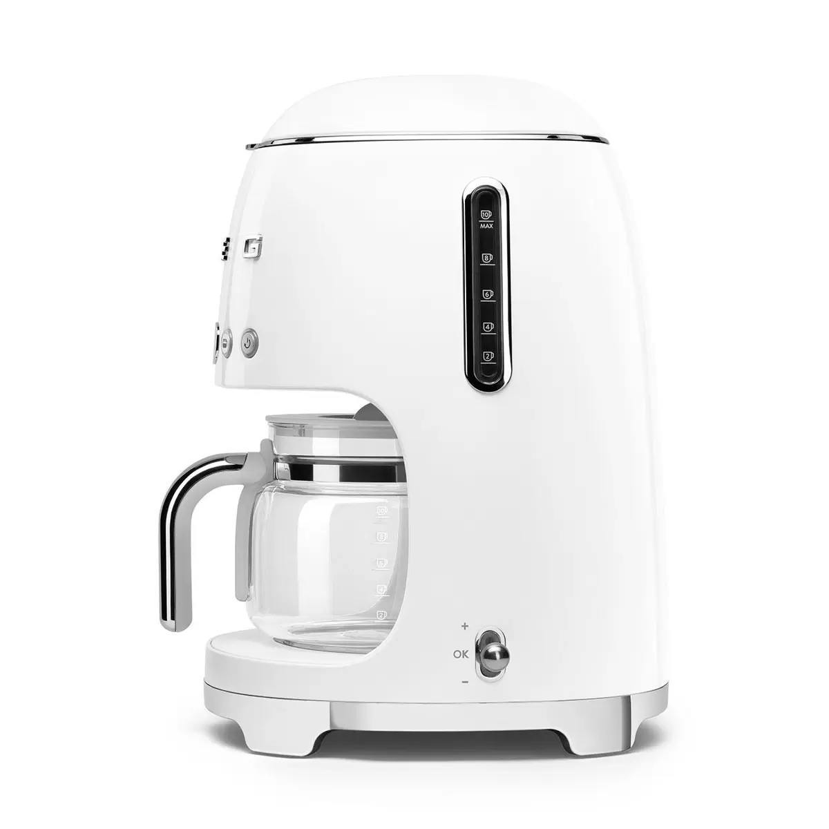 Filterkaffeemaschine Smeg 50's Style DCF02WHEU weiss