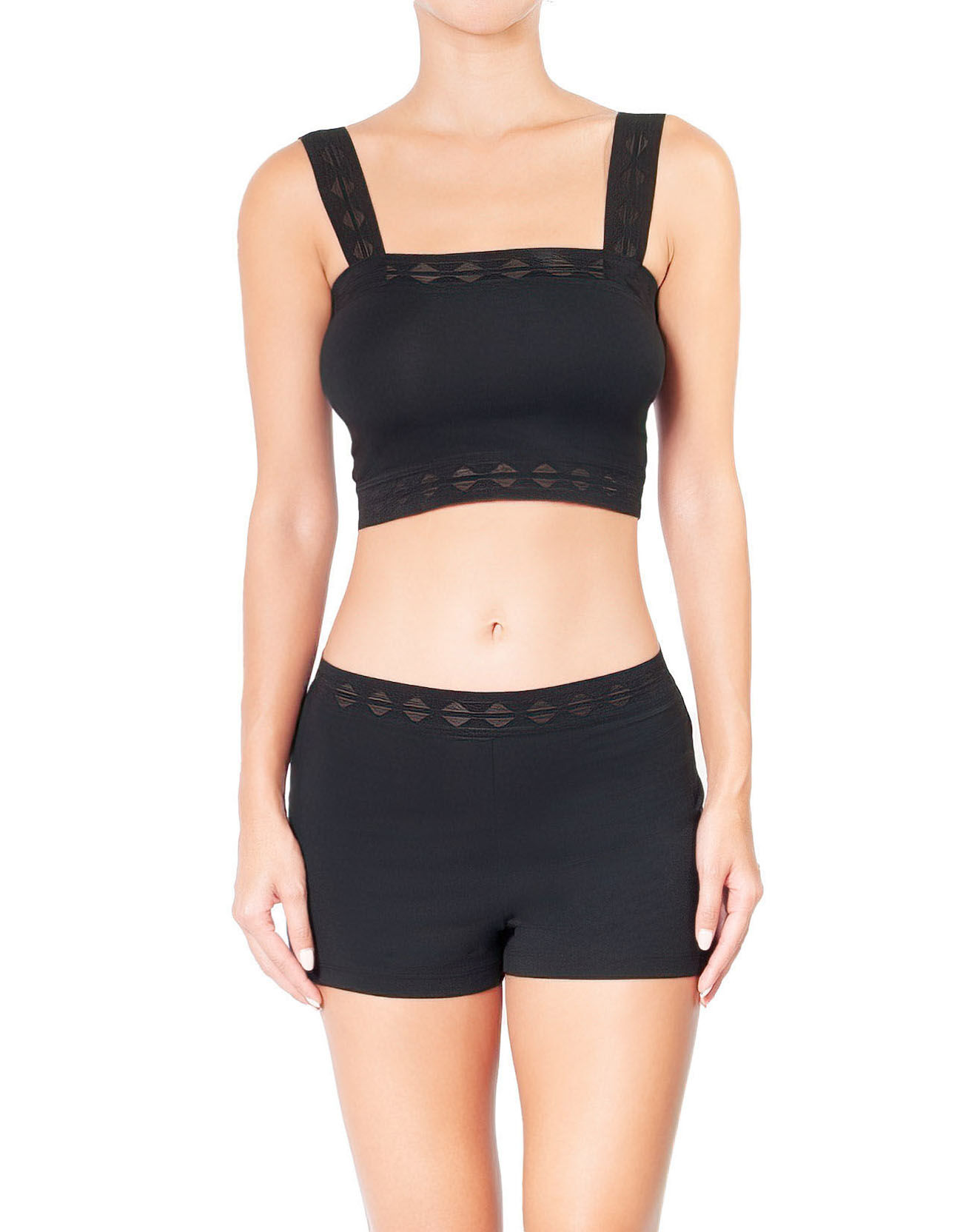 Huit Short Jeanne noir