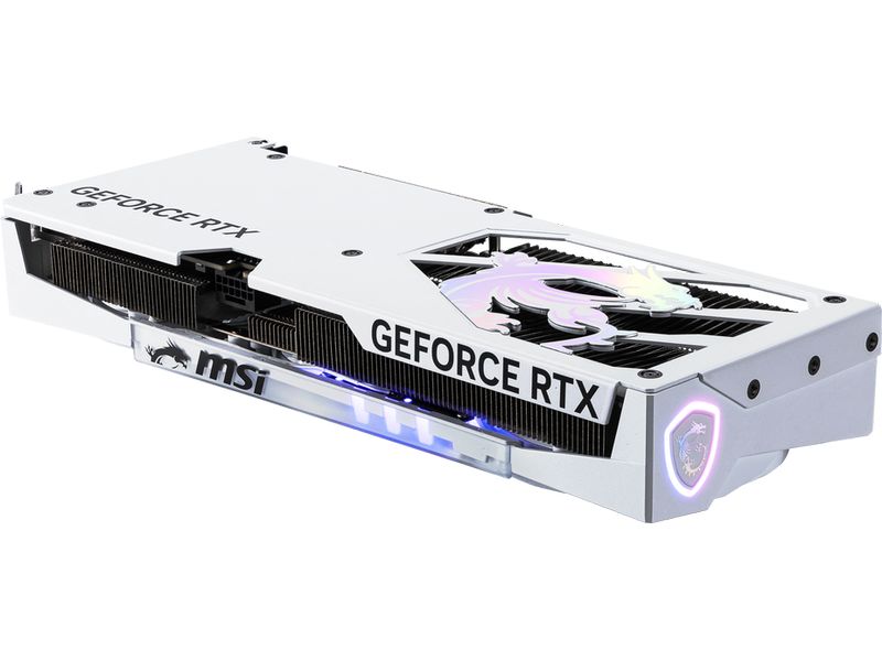 MSI Grafikkarte GeForce RTX 5060 TI 16G GAMING TRIO OC WEIS Die GAMING TRIO liefert eine starke Leistung sowohl beim Gaming als auch bei der Erstellung von Inhalten