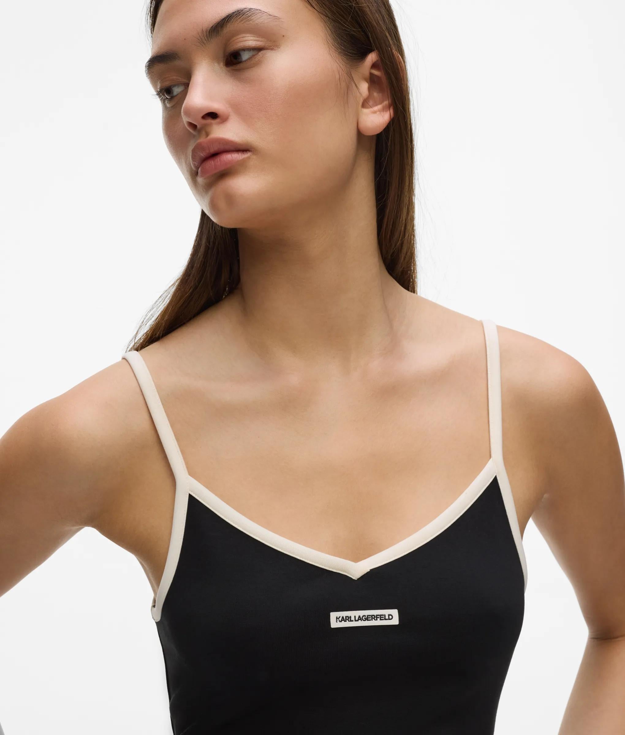 Monochroom loungewear tanktop