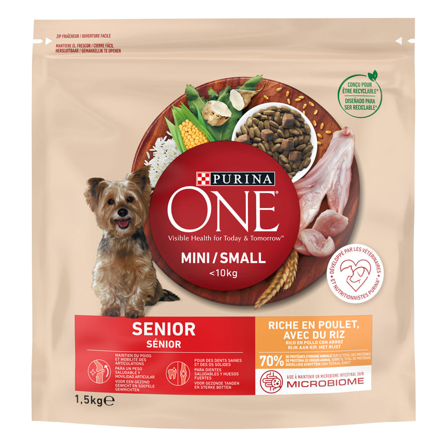 Ração Purina One Senior 8+ para Cães Mini