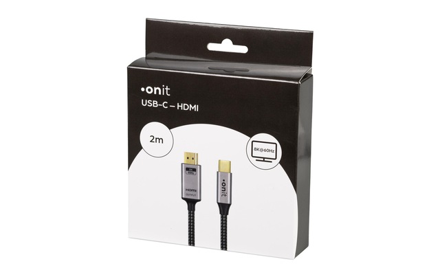 onit USB-Kabel »USB Type-C - HDMI, 2 m« 200 cm