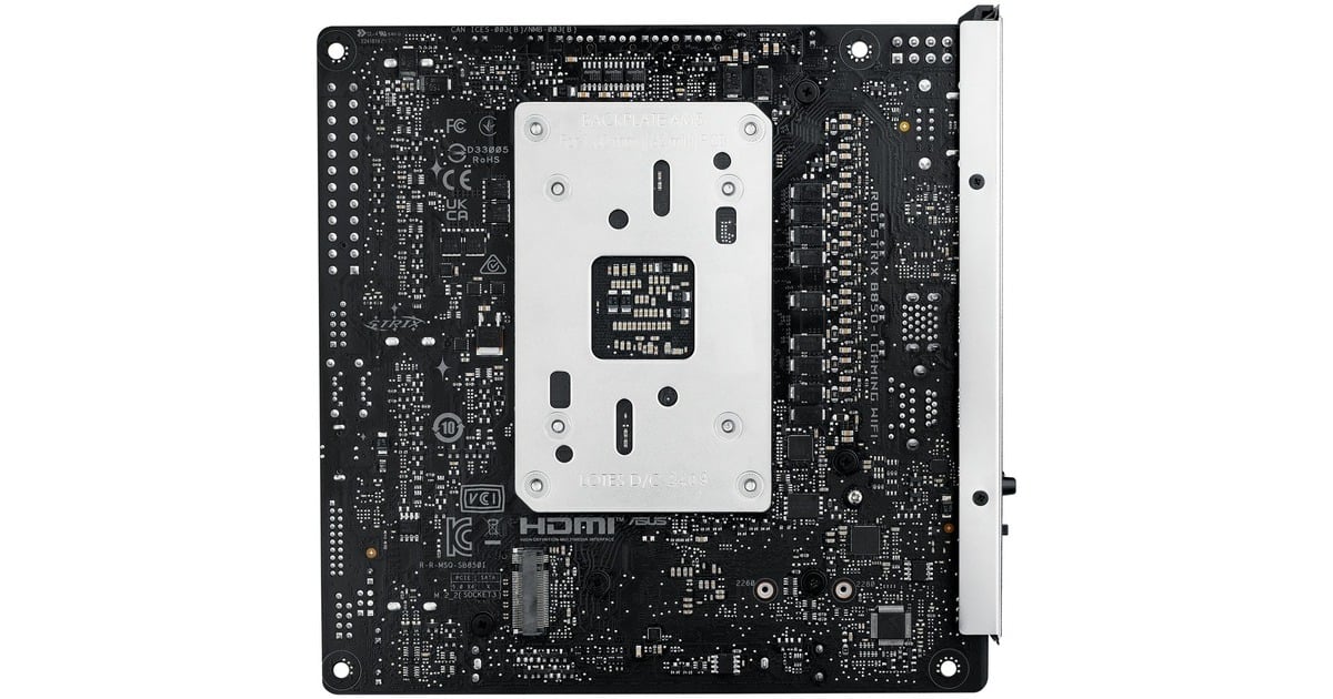 ASUSROG STRIX B850-I GAMING WIFI socket AM5 moederbord  (2.5Gb-LAN, WLAN, BT, Sound, Mini-ITX)