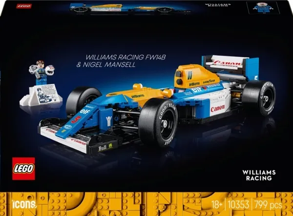 [OUTLET] - LEGO Icons 10353 Williams Racing FW14B og Nigel Mansell