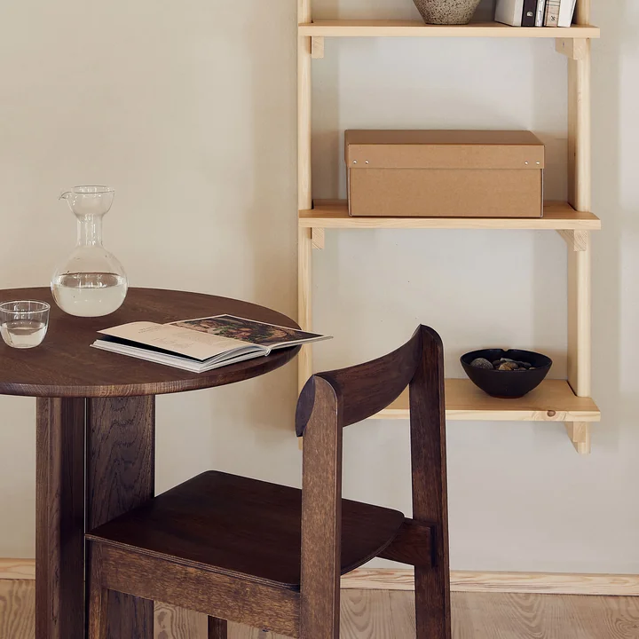 Form & Refine - Trefoil Tisch, Ø 90 cm, Eiche natur