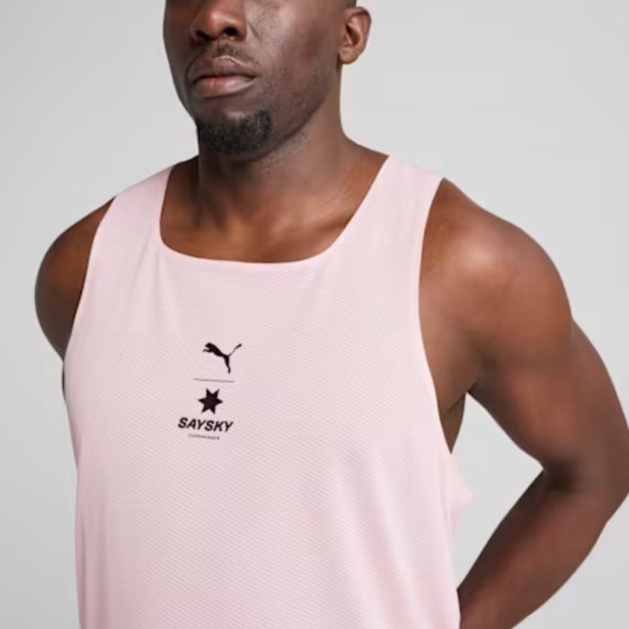 Puma Herre Singletter Singlet Saysky Pink