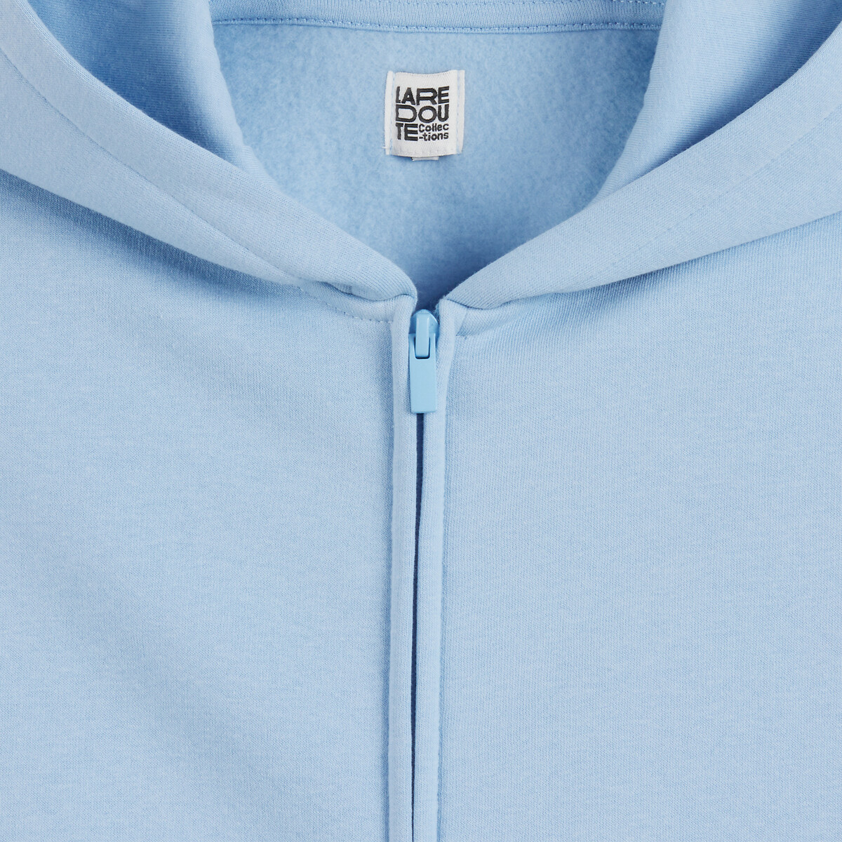 COLEÇÕES LA REDOUTE<br>Moletom com zíper em molton