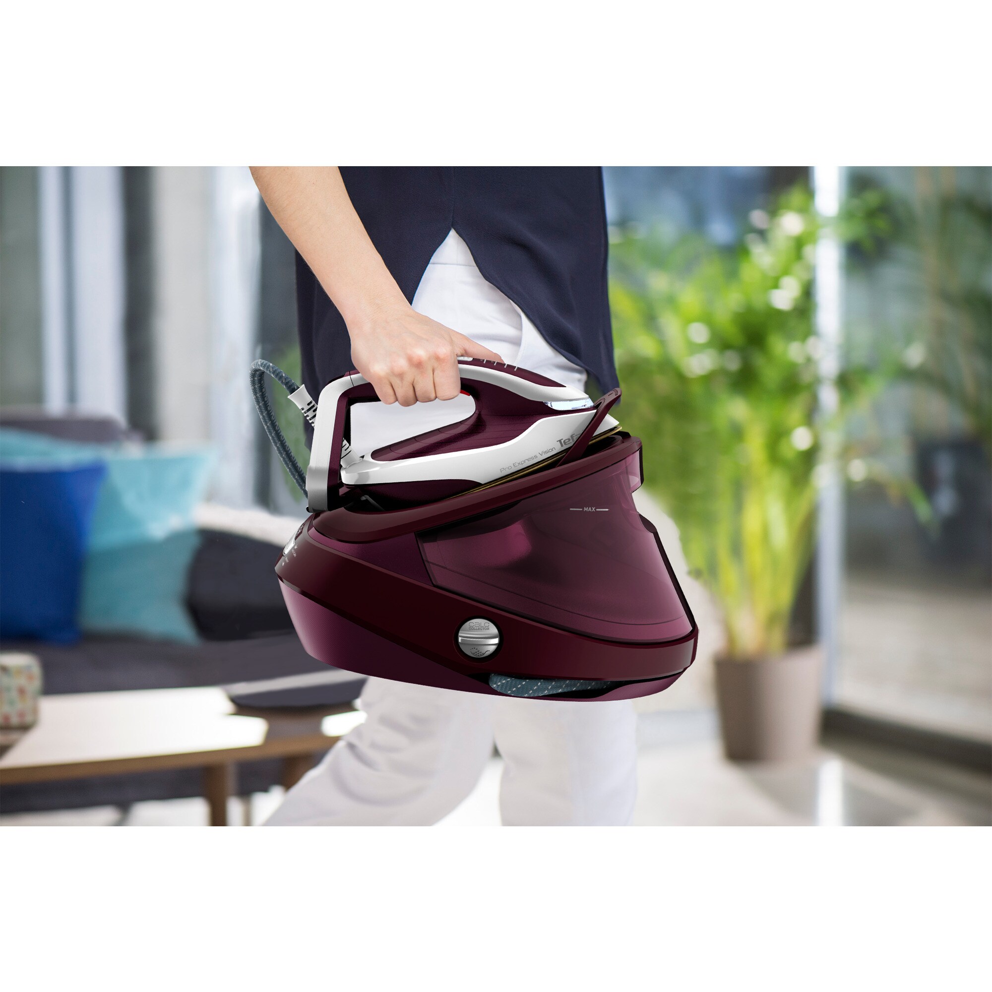 Tefal Dampfbügelstation Pro Express Vision GV9810