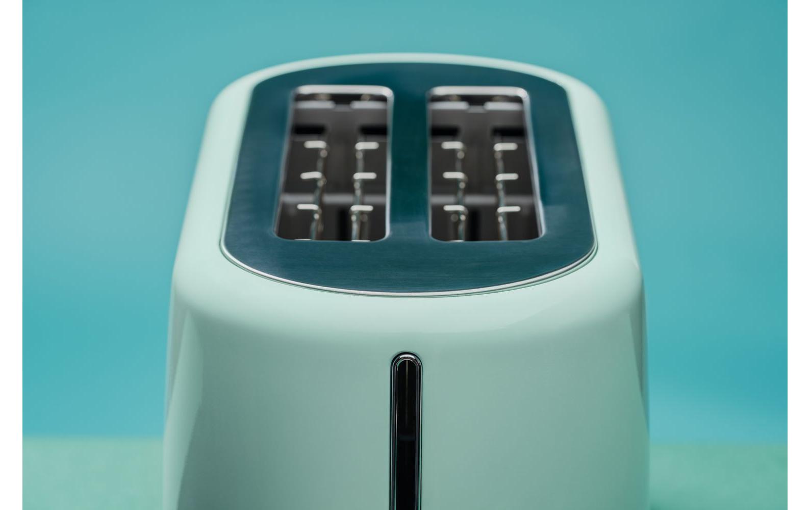 Toaster T2 Mint<br>Klassischer Toaster zum gleichzeitigen Rösten von 2 Brotscheiben