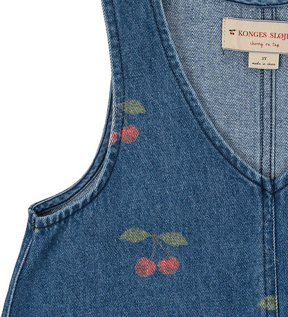 Konges Sløjd Kjole - Magot - Ma  Grønde Cerise Denim