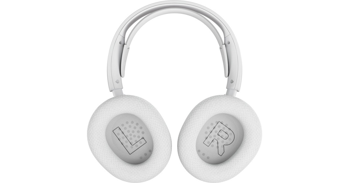 SteelSeriesArctis Nova 5 Wireless over-ear gaming headset  (Wit, 2,4 GHz, Bluetooth 5.3, pc, PlayStation 4, PlayStation 5, Nintendo Switch)