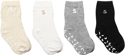 STUCKIES Sokker Anti-slip 4-Pakk, Classic