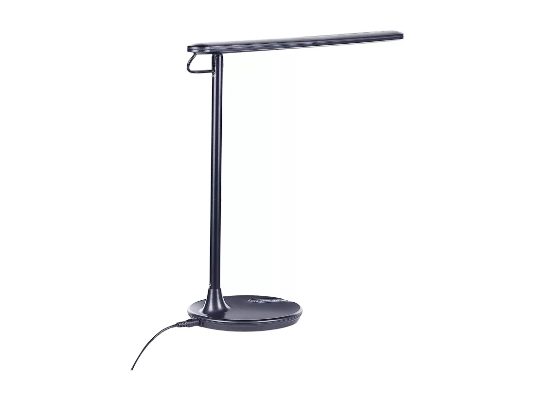 Lampe de bureau LED DRACO Avec variateur Métal Noir