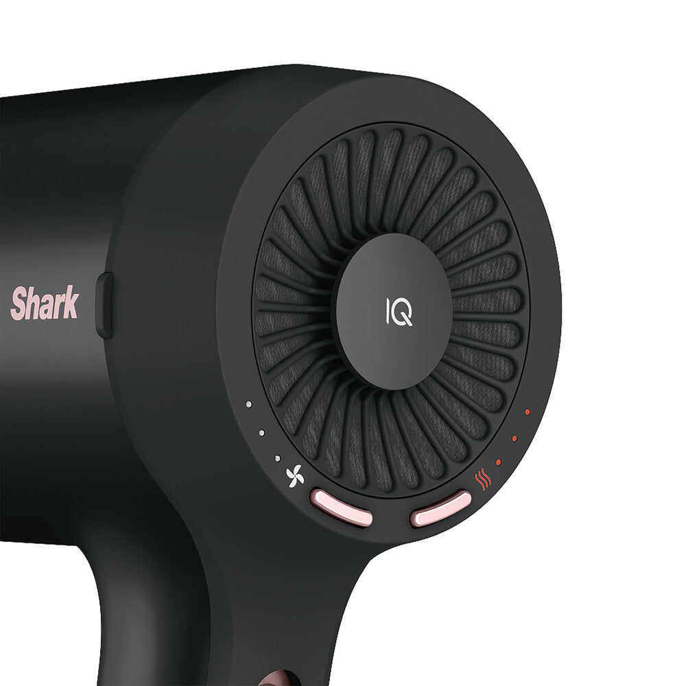Shark  Style iQ Ionic 2-in-1 hårtørrer & style - sort