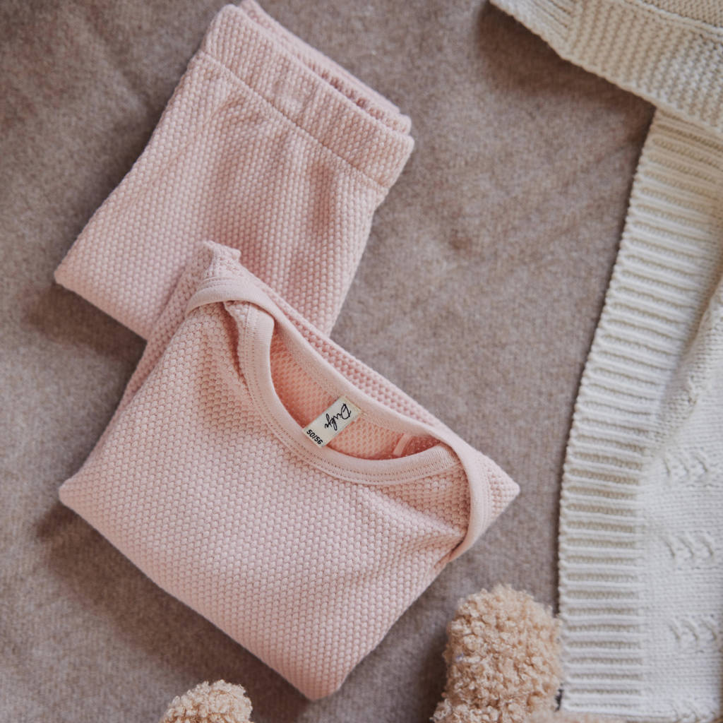 Dirkje broek + longsleeve roze