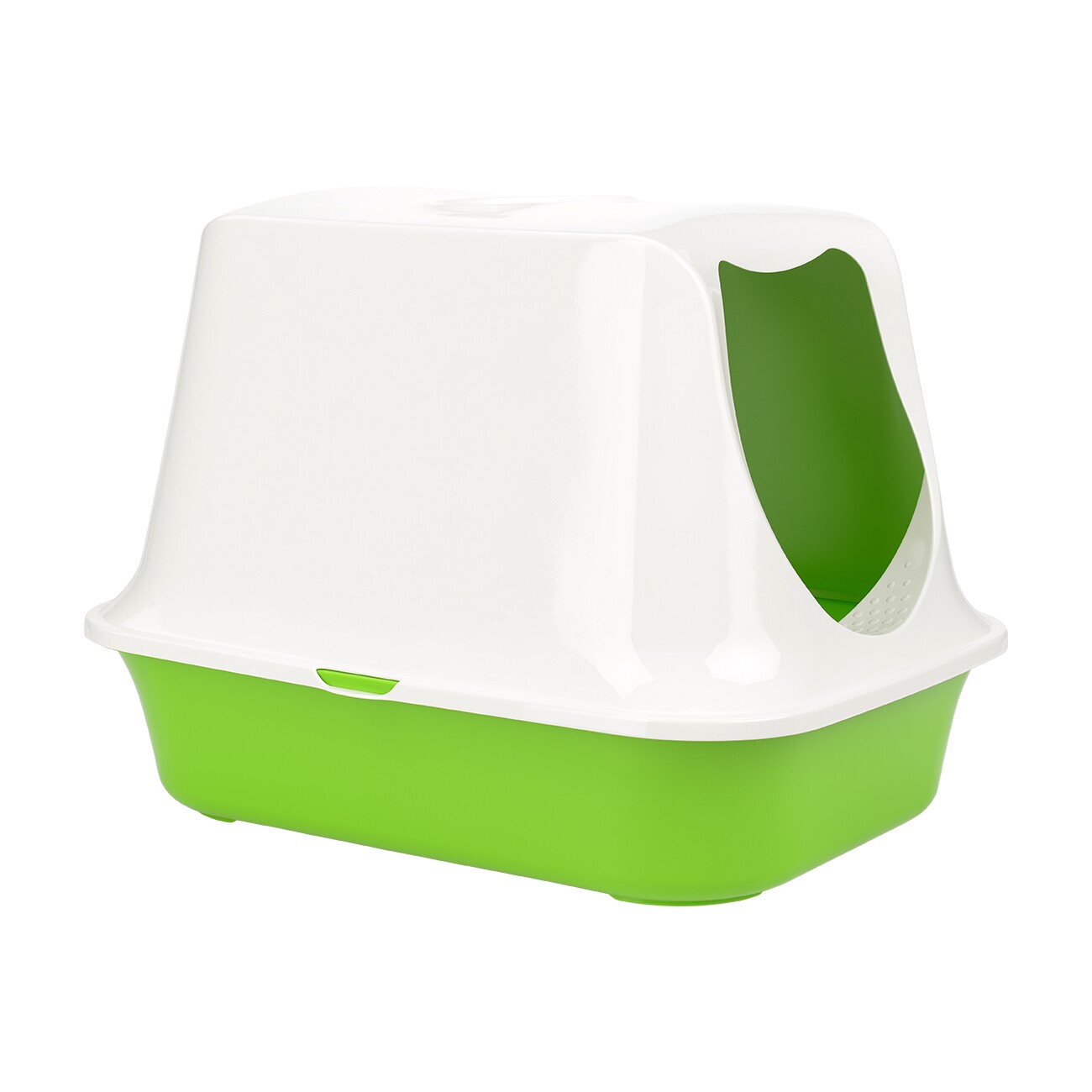FIT+FUN Katzentoilette Mix & Match Classic Haube weiß