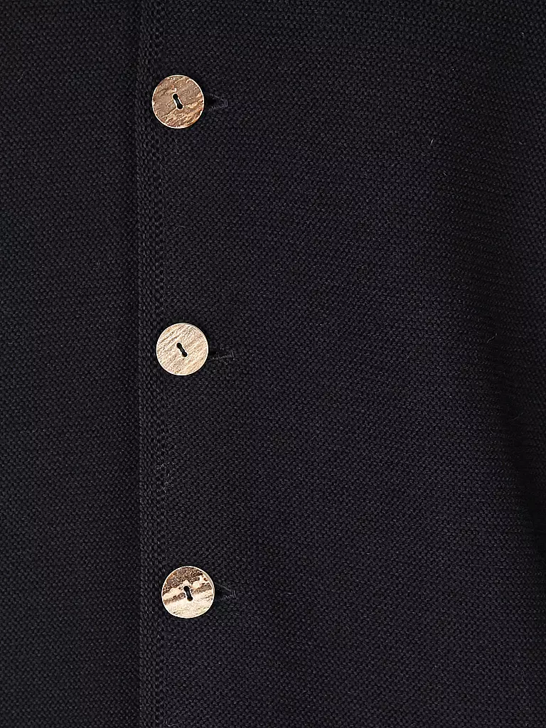 GOTTSEIDANK Trachten Strickjacke ALOISIUS blau