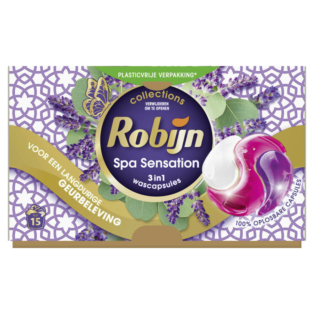 Robijn Wascapsules 3-in-1 Spa Sensation15 stuks
