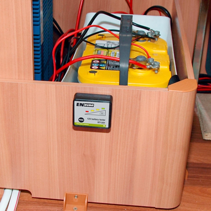 Batterietester BT1201 Enduro 12V, schwarz/grau
