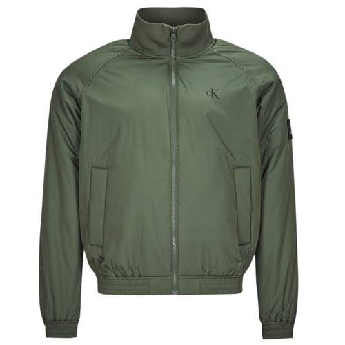 Calvin Klein Jeans - PADDED HARRINGTON - Vert
