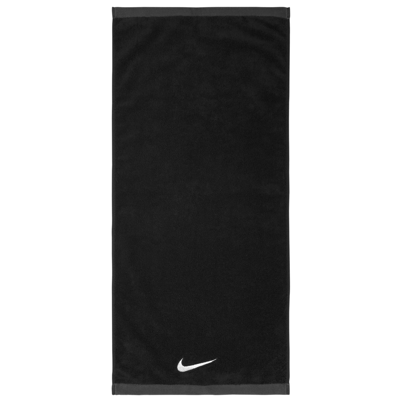 Nike Fundamental Handdoek Medium Zwart Wit