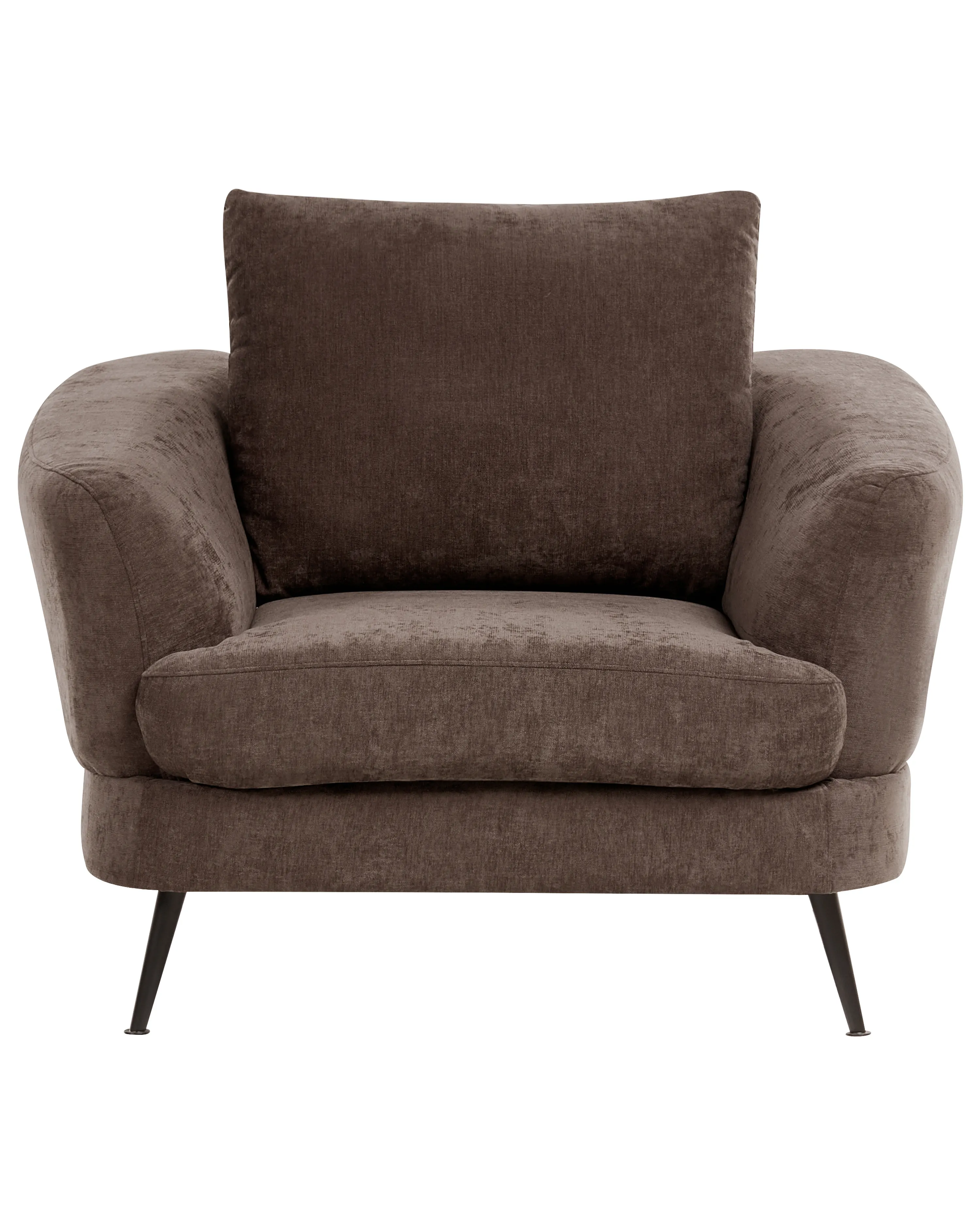 Fauteuil KJAER Chenille Donkerbruin