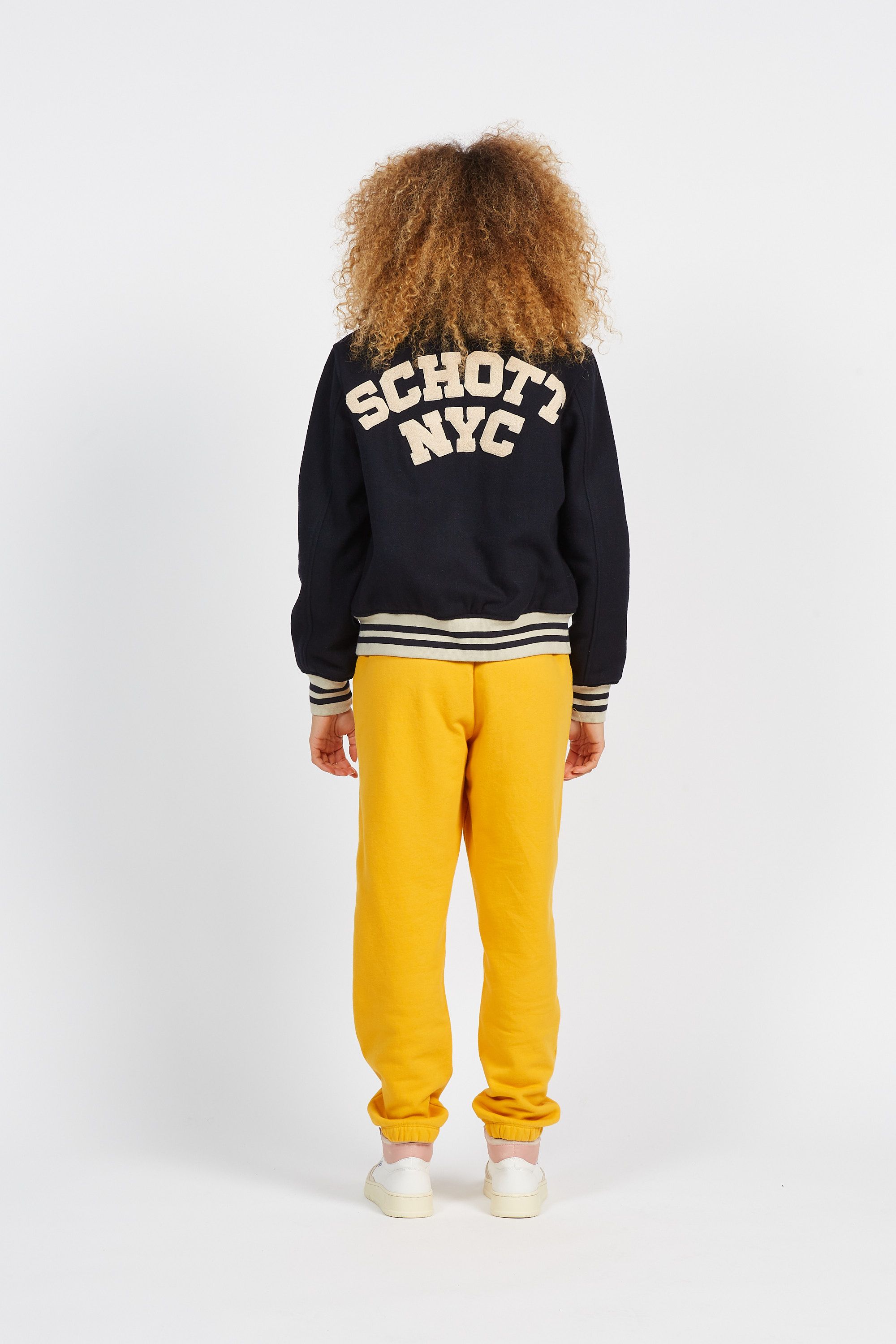 SCHOTT Blouson varsity Bleu