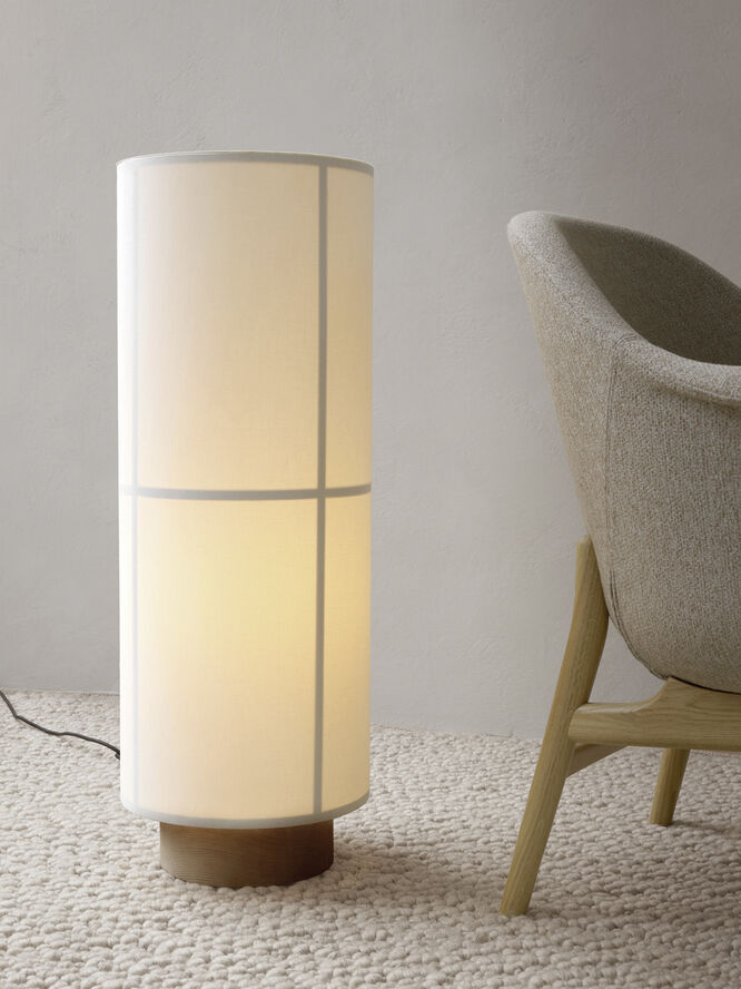 Audo Copenhagen Hashira Floor Lamp, White Hvid