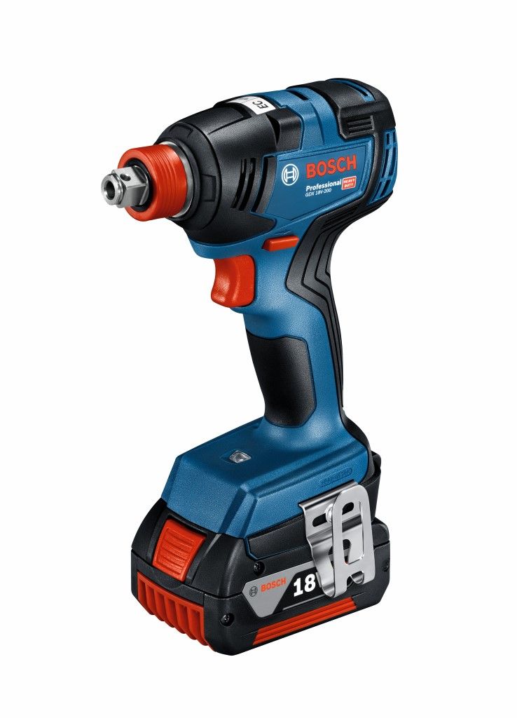 Bosch GDX 18V-200 Accu slagschroevendraaier / slagmoeraanzetter (set in L-Case) - 06019J2206