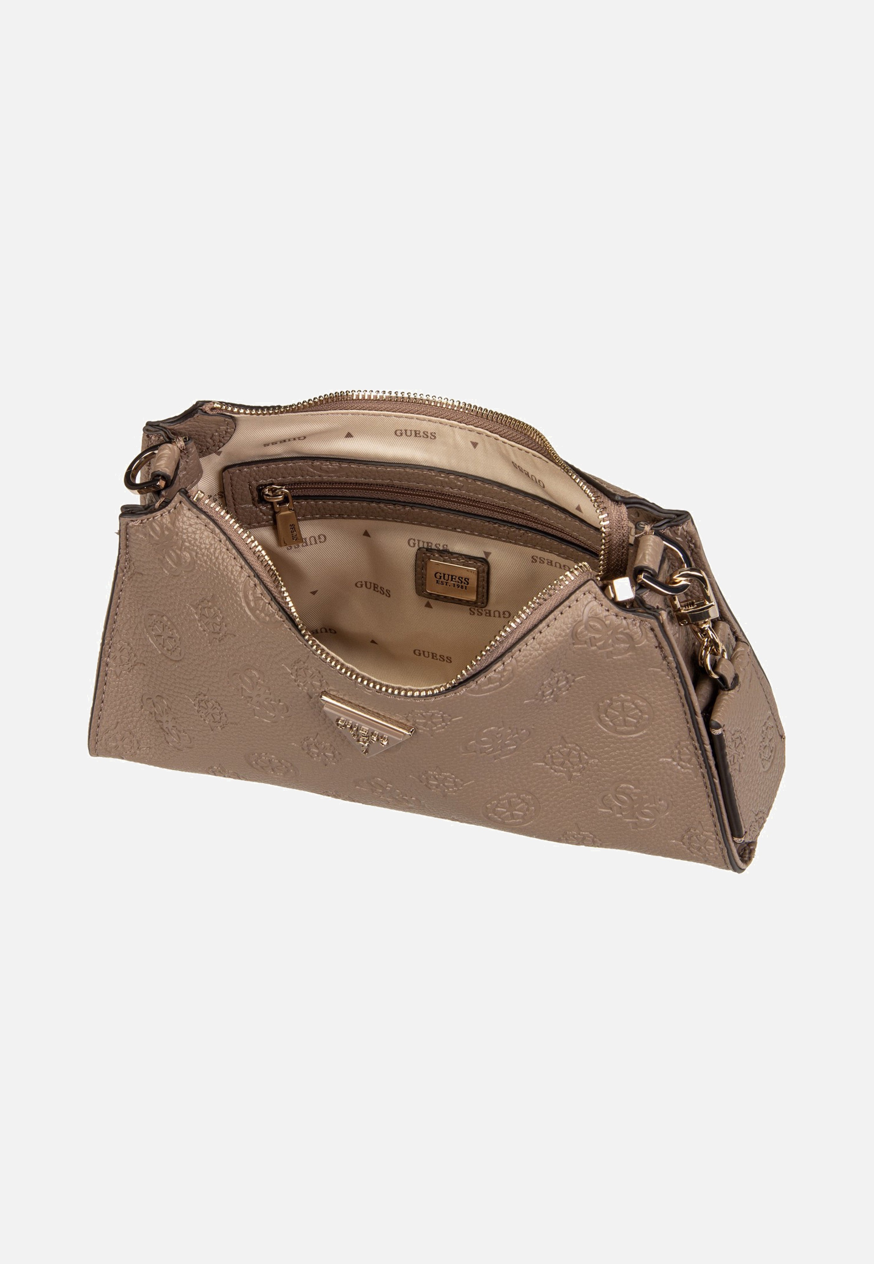 Cresidia II Top Zip Shldr Dark Oak - Umhängetasche