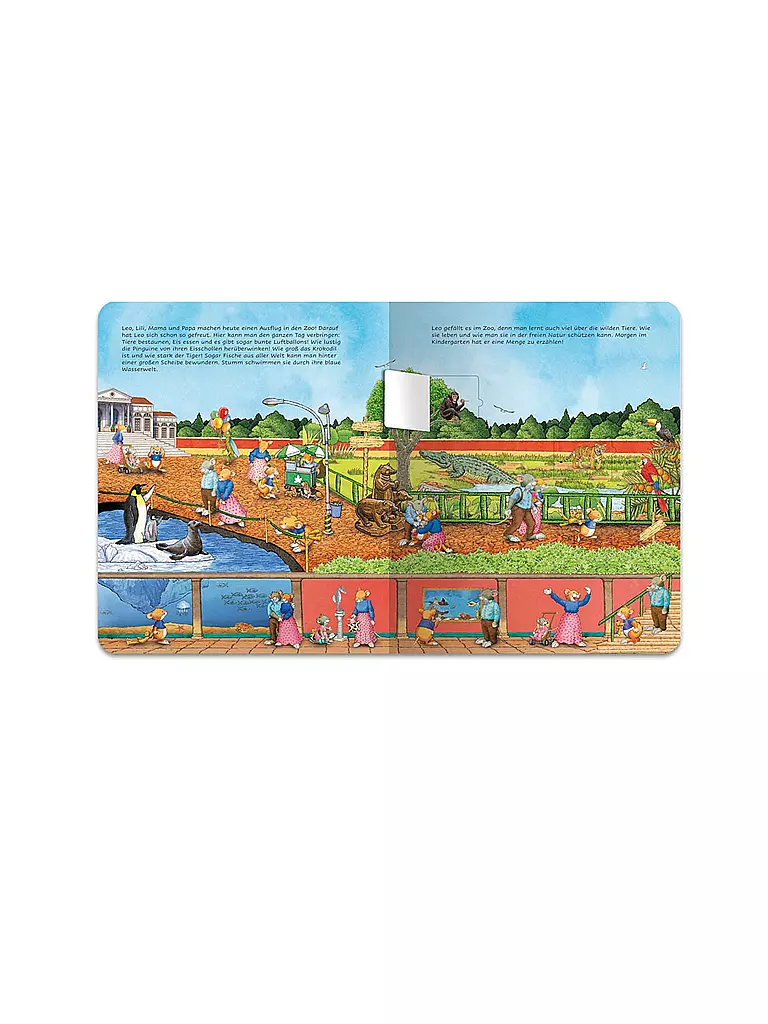 LINGOLI VERLAG  Leo Lausemaus - Wimmelbuch durchs Jahr Mit Entdeckerkläppchen für noch mehr Wimmelfreude!  keine Farbe